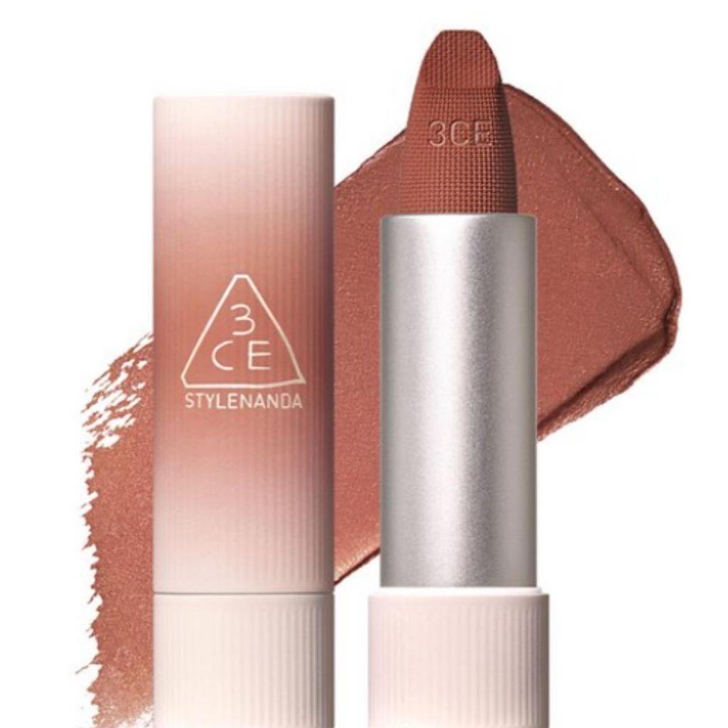 3CE Cashmere Hug Lipstick TAUPE BEIGE Soft Blur Matte Lipstick 3.5g