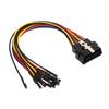OBD2 Male 16 Pin Connector Cable Welding Free Fault Detection Code Removal Diagnostic Jumper Adapter Cable