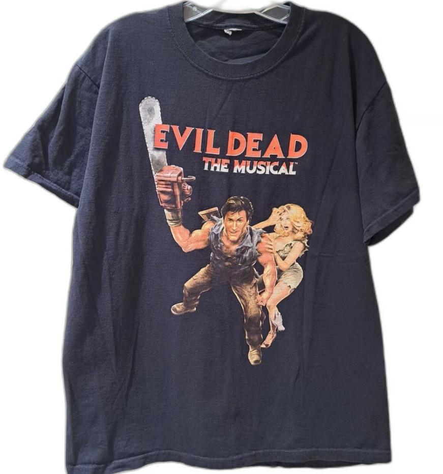 Evil Dead The Musical Short Sleeve Black Color Shirt KV26859