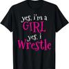 Girl Wrestling Gift Vintage T-Shirt