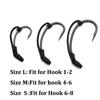 10PCS Carp Fishing Accessories Anti Tangle Sleeves Line Aligner D Rig Aligner Kickers for Carp Rig Hair Rig Tackle Equipment