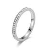 1pc Classic Simple Style Stainless Steel Men's Ring Matching  Women's Ring