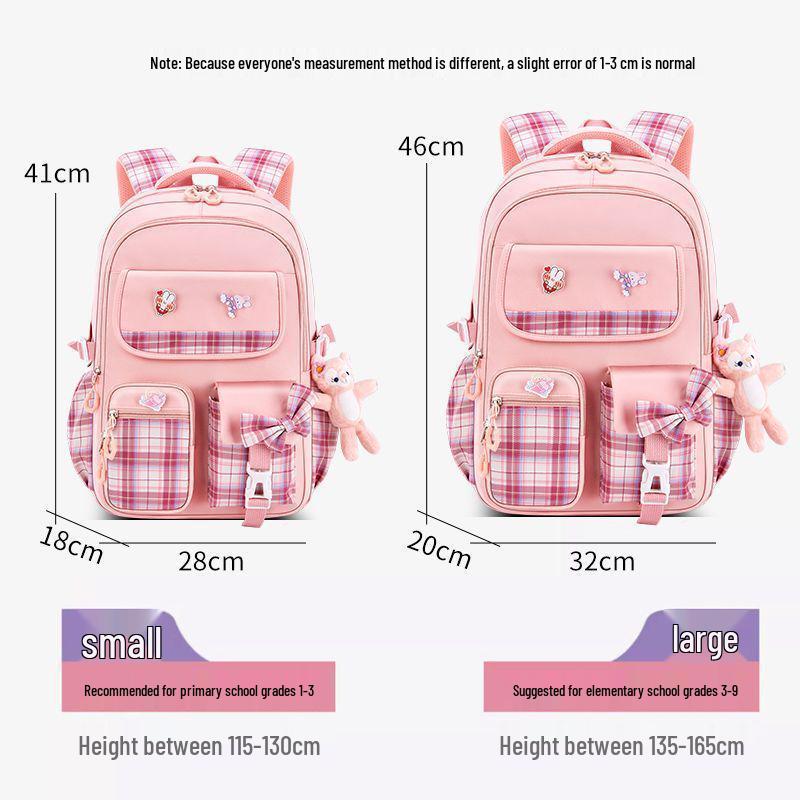 Leichter, langlebiger Kinderrucksack mit großem Fassungsvermögen und Rückenschutz