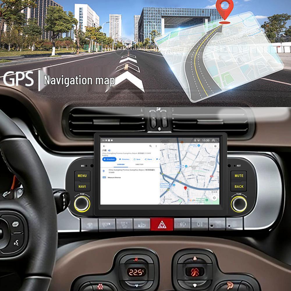 

13-20 Fiat Panda Android Car Navigation & CarPlay Central Control Screen 1G 64G CarPlay, 8-core WiFi чорний