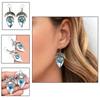 925 Silver Blue London Topaz Sterling Gemstone Earring Earrings Jewelry
