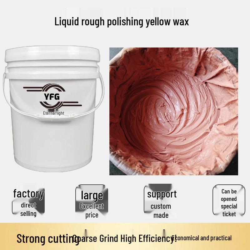 High-Efficiency Professional Liquid Wax: Effortlessly erases imperfections and achieves a flawless mirror finish!