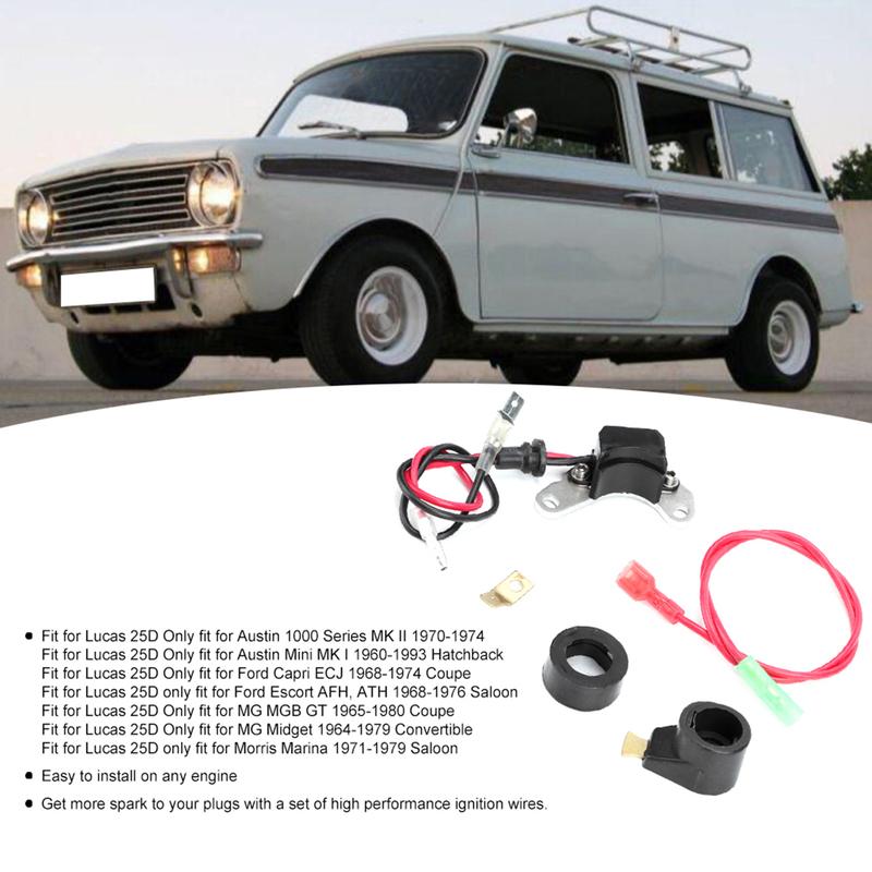 Car Electronic Ignition Conversion Kit Fit For Lucas 25D DM2 Car Modification
