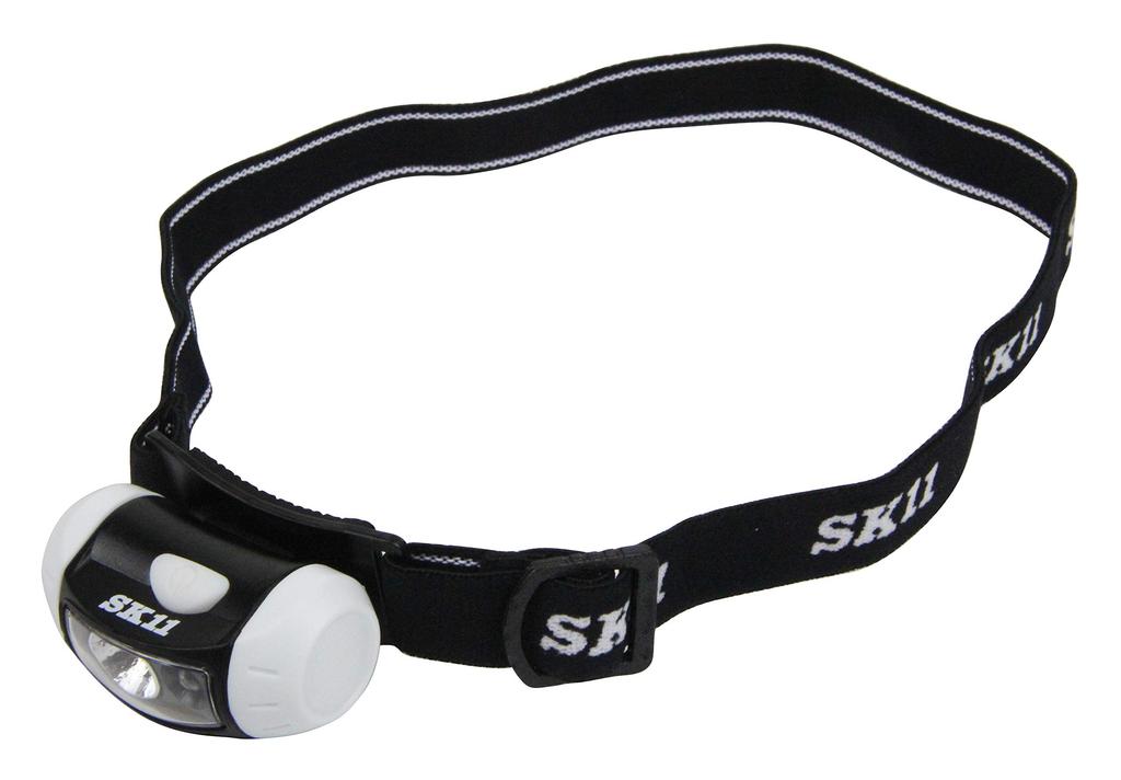 SK11 LED Battery Max Headlight, Operated, 65lm, SLH-006