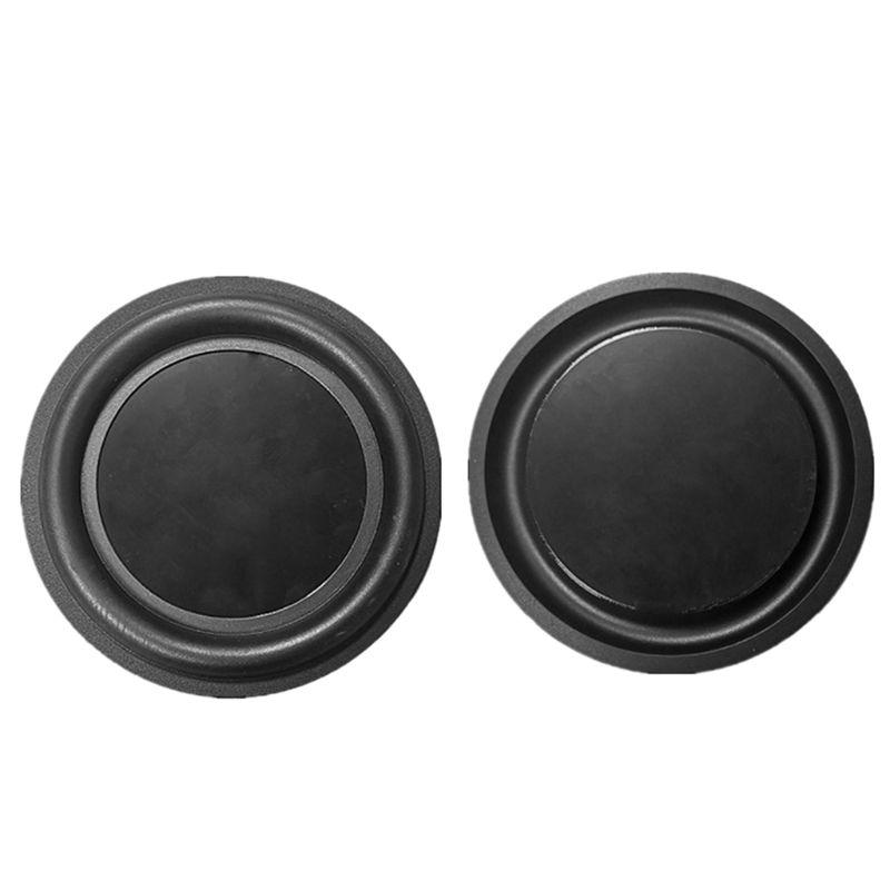 2Pieces Bass Speaker Loudspeaker Vibrating Passive Radiator Speaker Passive Radiator Repair Accessories DIY Home Theater