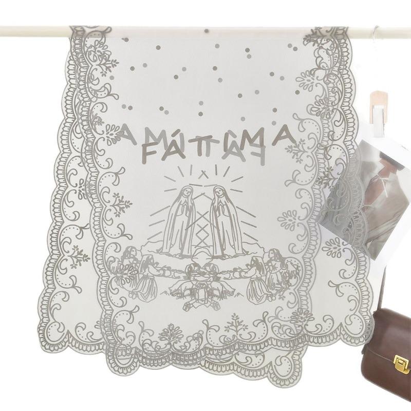 

Hot Sale Pop Virgin Mary Pure White Long Scarf Hot Pick Virgin Mary Shawl 146CM