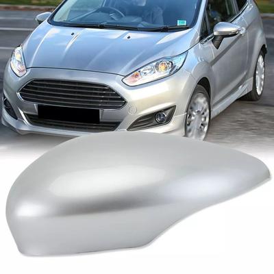 Silberne Außenspiegelkappe für die Beifahrerseite (links) für Ford Fiesta MK7 Fahrzeuge