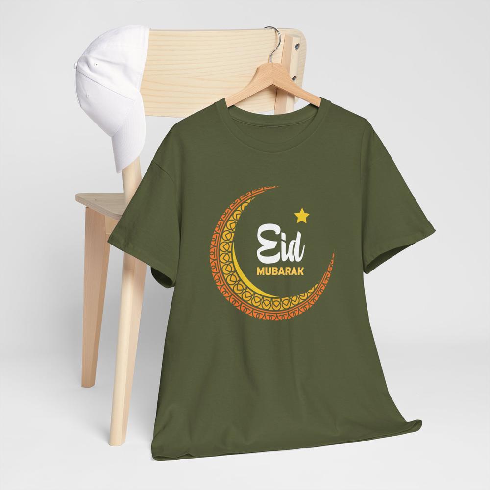 Eid Mubarak T-Shirt Muslimische Festtagsfeiern Unisex Geschenk für Erwachsene und Oberteil