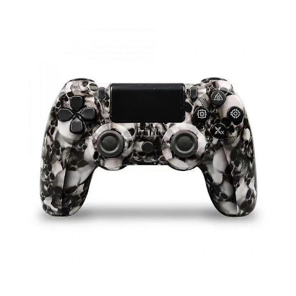 Bezprzewodowy kontroler do gier Dualshock Kompatybilny z konsolą Ps4 / Slim / ProWhiteskull