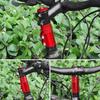 Aluminum Alloy Mountain Bike Bicycle Stem Extender Handlebar Stem Riser (Red)