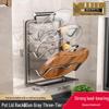 Mi Ling Wall-Mounted Pot Lid & Cutting Board Organizer