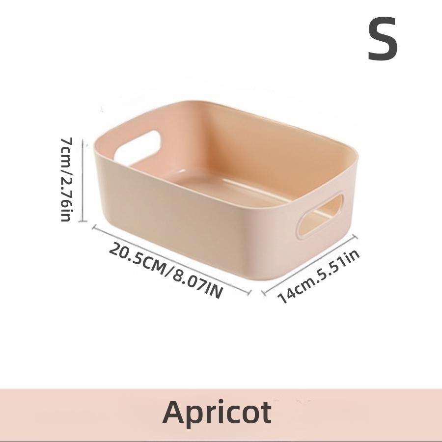 

1PC Storage Basket, Three Sizes Rectangular Storage Boxes Portable Storage Basket Suitable for Kitchen, Bedroom, Office