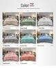Soft Solid Color Cotton Summer Blanket - Cooling, Skin-Friendly, Lightweight Quilt