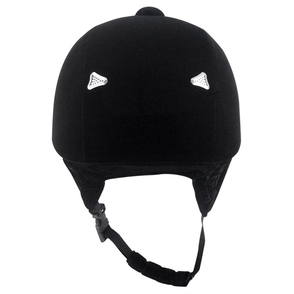 Durable Equestrian Helmet Short Brim ABS Made Sweat-absorbing Sun-shading Horse Riding Protective