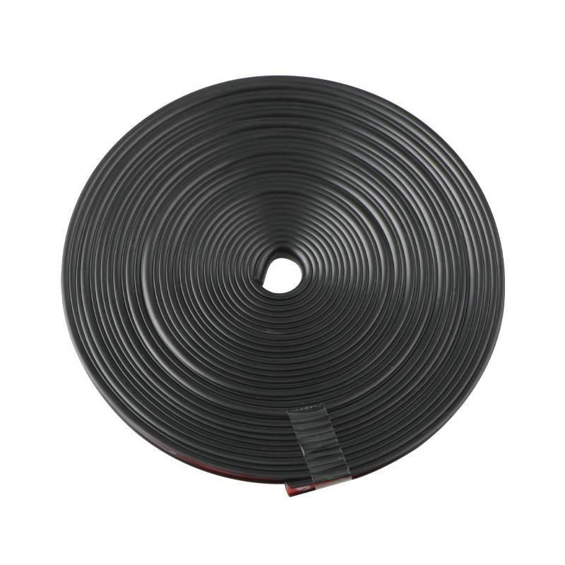 

Wheel 8m Car Rim Edge Protector Vehicle Tire Guard Sticker Rubber Strip Line чёрный