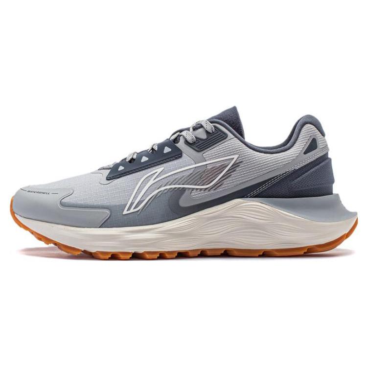 New LiNing Yufeng Cushioning Anti Slip And Wear Resistant Low Top Running Shoes Men's Gray ARST055-2