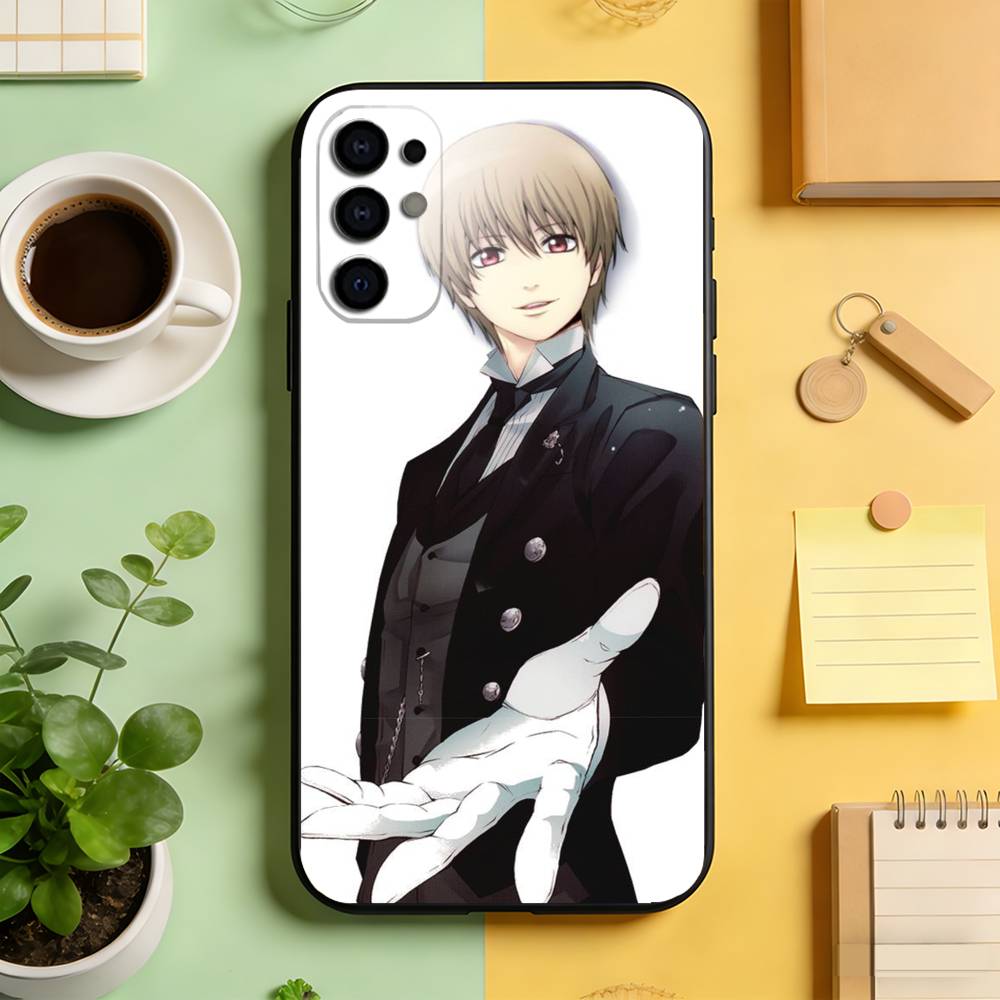 

Gintama Okita Sougo Phone Case For Samsung S25,S24,S21,S22,S23,S30,Ultra,S20,Plus,Fe,Lite,Note,10,Black Cover Samsung S30plus5G