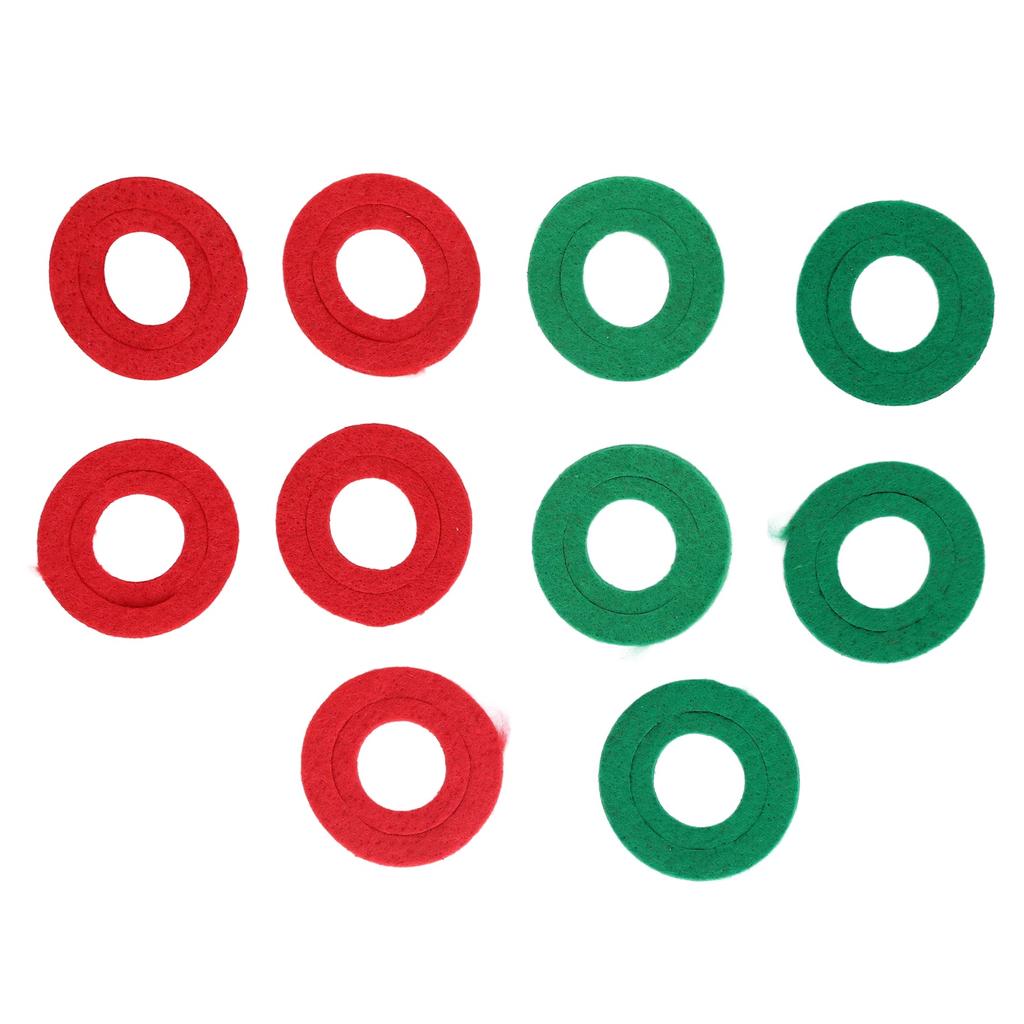 10 SZT. Podkładki włókninowe Ochraniacze na zaciski akumulatora Uszczelki chroniące przed wyciekami Czerwone i Zielone