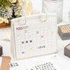 42-Piece Beech Wood Stamp Set: Numbers, Letters, Shapes & Emoticons.