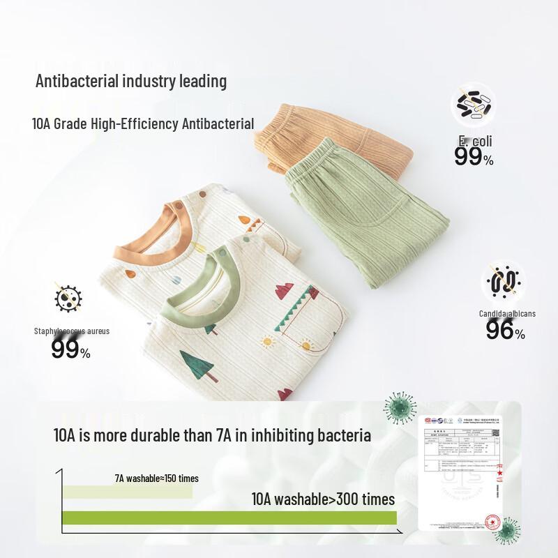 

Unisex Rainbow Drip Cotton Baby Long-Sleeve Loungewear Set 110