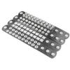 New  Men Silver Color Spiked Rock Bracelet Bangles Women Vintage Punk Cosplay Black Goth Pu Leather Wrap Bracelet Emo Jewelr