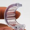 Hair Claw Transparent Plastic Hair Clip Anti-slip Teeth Adjustable Buckle Design Lightweight Invisible Hair Holder Hair Accessories
