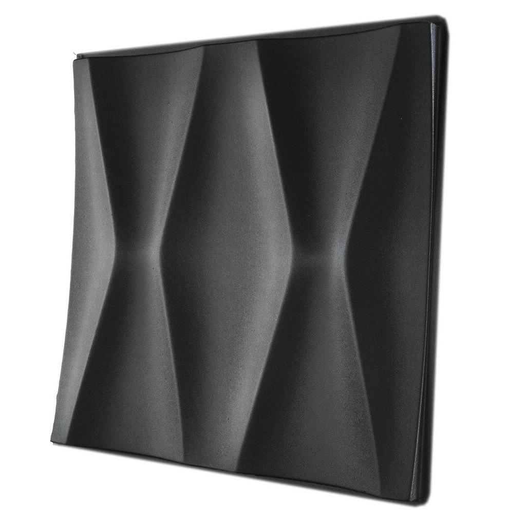 Plastic mold for the manufacture of 3d panel "Marshmalloy"(3D mold for decorative wall panels for gypsum and concrete) Wall decor.