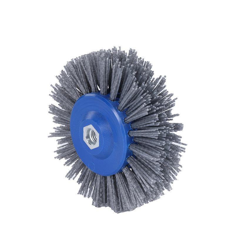 Blaues Core M14 getuftetes Schleiffilament-Rad für Schleifen, Entgraten und Polieren