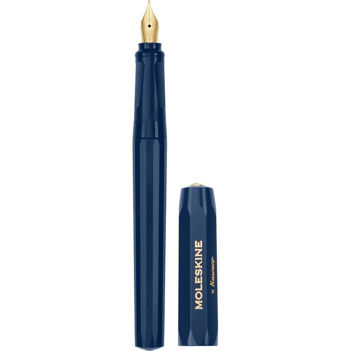 Moleskine Pen x Kaweco Fountain Pen Blue F Nib KAWFOUNTPENFBLUE
