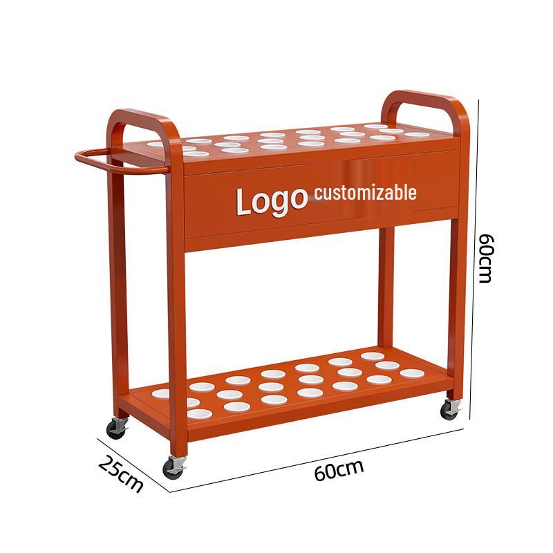 Metal Billiard Cue Storage Display Rack