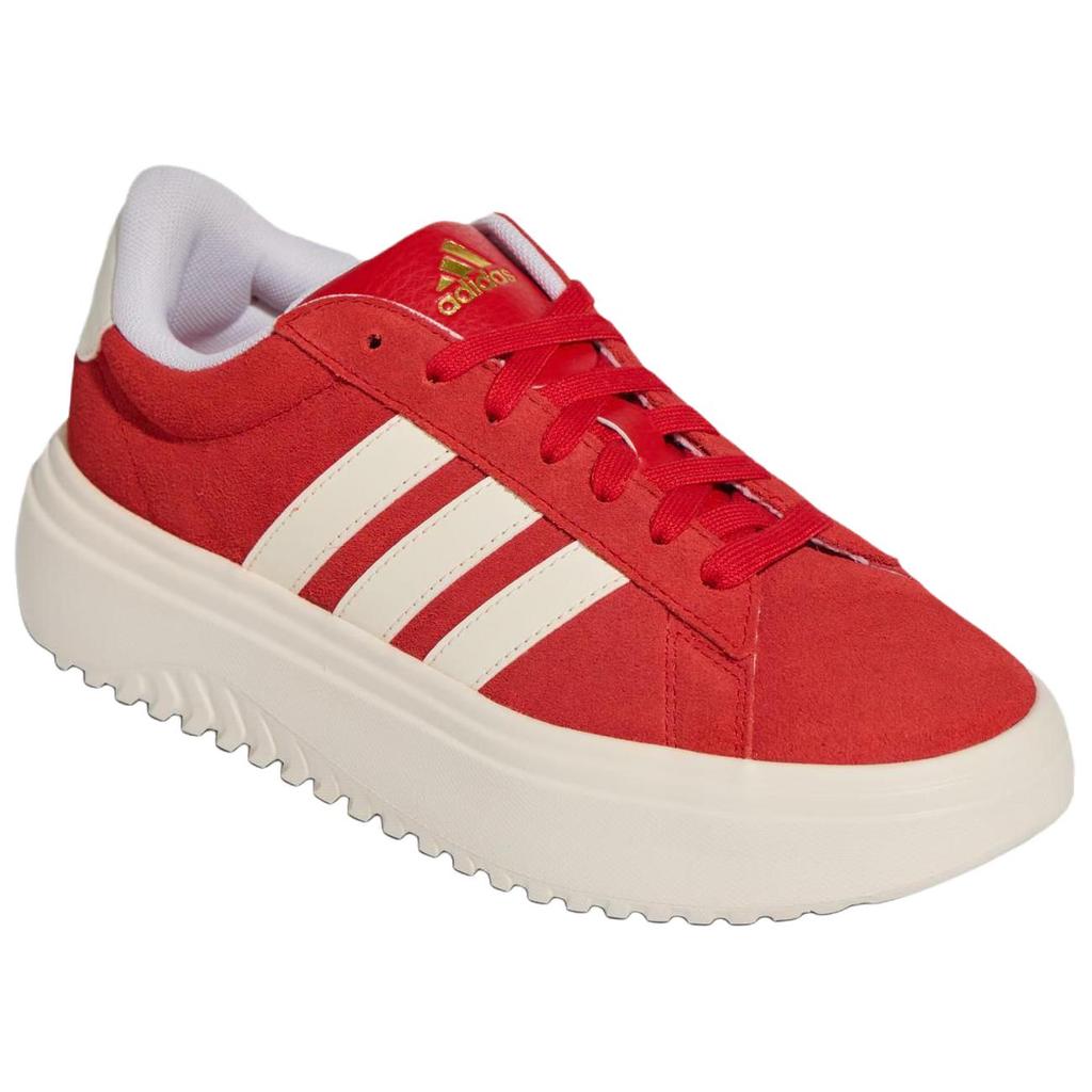 adidas Platformové tenisky Grand Court Čínskeho Nového roka Pohodlné ležérne tenisky Dámske tenisky Červené KJ2065