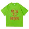 New Album The Life of A Showgirl T Shirt Fashion UnisexWomen Aesthetic TS TShirt Unisex High Quality Vintage Cotton Tees Shirts