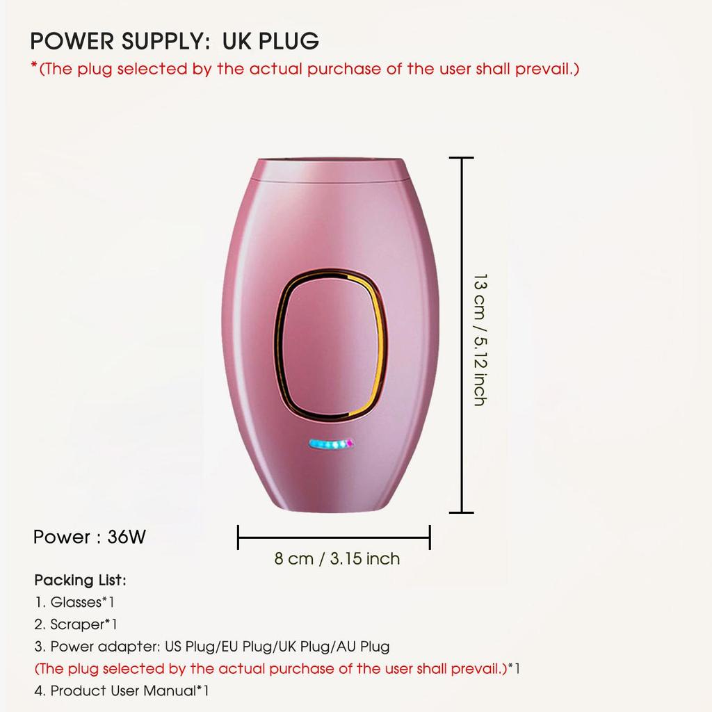 Pulses Light Laser IPL Hair Removal Devices for Women Epilator Permanent Painless Hair Remover Epilators for Bikinis Body Armpits Legs Arms