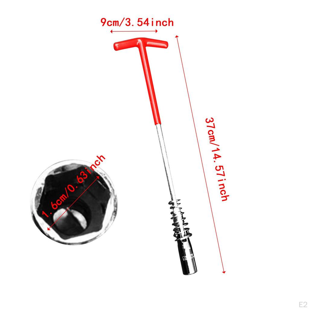 Spark Plug Socket Wrench Automotive Tool Premium High Performance Universal for Garage