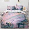 Geometric luxury honeycomb stone pattern 3D printed bedding set queen size 2/3pcs microfiber duvet cover cool style