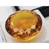Fabulous Topaz Orange Natural Round Cut 20+ Ct Certified Loose Gemstone