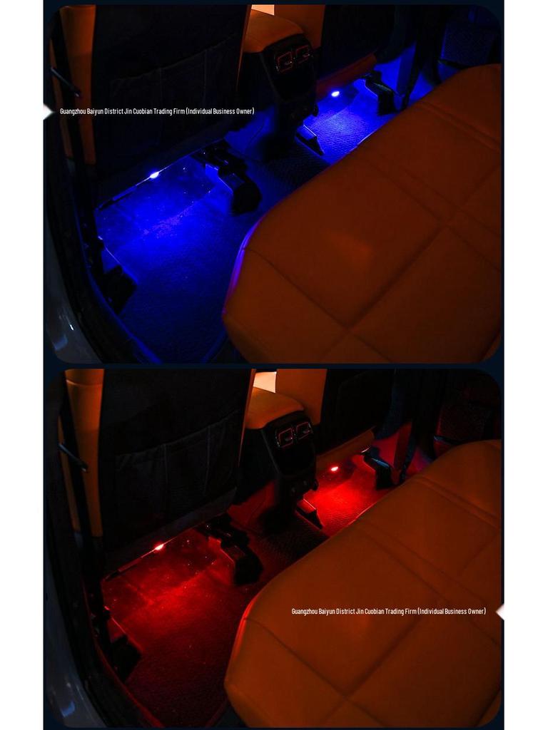 Car USB LED Starlight Interior Atmosphere Light with Remote Control