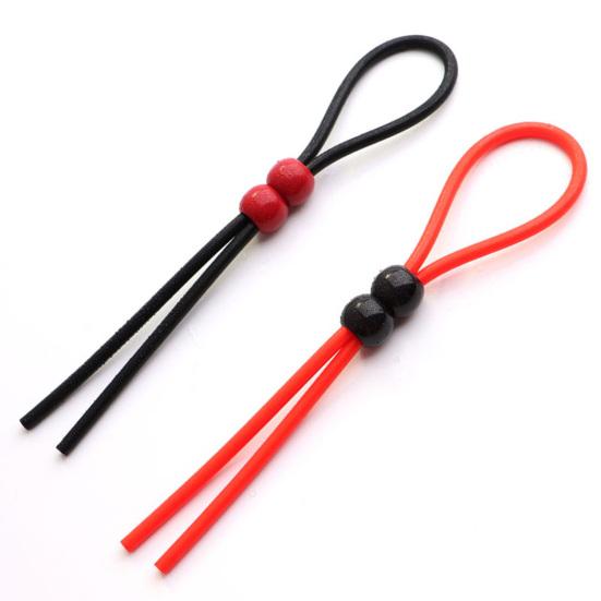 Yousheng Penis Cord Universal Novelty Silicone Delay Ejaculation Lock Ring Buckle Rope for Male