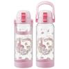 Skater Drink Marker Bottle 1L Easy to see the amount you drank at a glance Water bottle with handle Plastic My Melody Paint Sanrio PDMK10-A