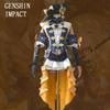 Anime Cosplay Impact Navia Cosplay Dress Uniform Costume Wig Set Halloween Party Outfit for Women Dresses