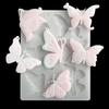 Butterfly Silicone Mold Epoxy Resin DIY Keyrings Eardrop Resin Mold Jewelry Making Crystal Drop Glue Pendant Silicone Mould