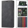 For Samsung S24 Ultra 6.8" Case Solid Color Leather Soft Flip Wallet Case For Samsung Galaxy S24 S23 Ultra Plus S23FE Capa Cover