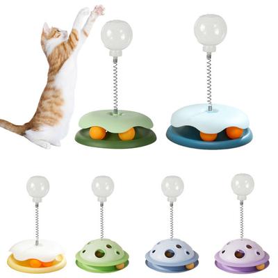 Interactive Cat Treats Dispenser Toy Leaking Food Ball Pet Feeder Toy Puzzle