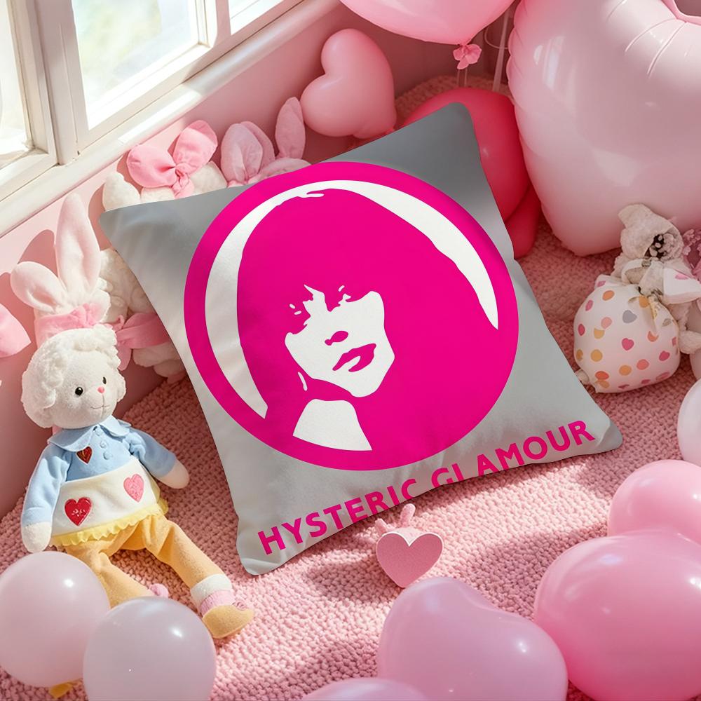 Hysteric Glamour Cushion Cover Pattern Printed Pillowcase For Living Room Sofa Cushion Cover & Bedroom Decor