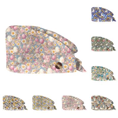 Fashion  Print Work Hat Casual Wash Hat Bag Cap