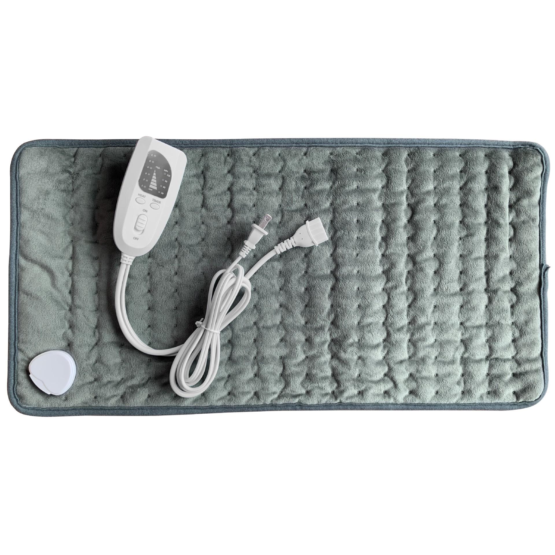 

electric heating blanket 60x30cm dark gray(partial dark green) US UL 120V household drape heating wet compress electric heating темно-сірий колір